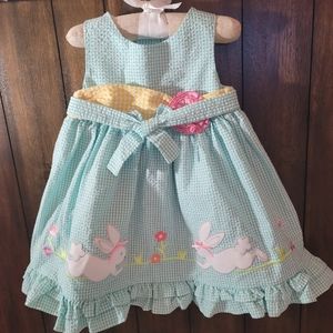 ***SOLD***Girls Gingham Dress
